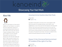 Tablet Screenshot of kanoeind.com